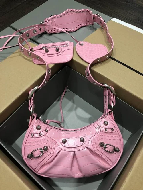 Balenciaga Le Cagole One Shoulder Bag Women Luxury Studded