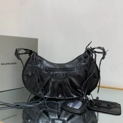 Balenciaga Le Cagole One Shoulder Bag Women Luxury Studded