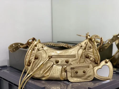Balenciaga Le Cagole One Shoulder Bag Women Luxury Studded
