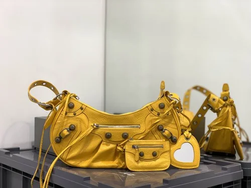 Balenciaga Le Cagole One Shoulder Bag Women Luxury Studded