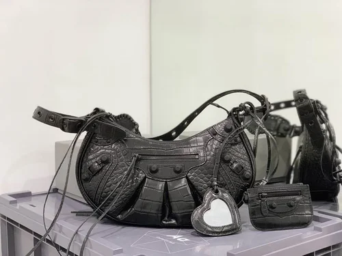 Balenciaga Le Cagole One Shoulder Bag Women Luxury Studded