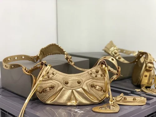 Balenciaga Le Cagole One Shoulder Bag Women Luxury Studded