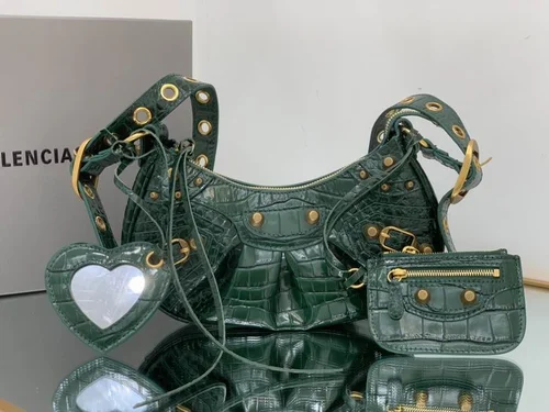 Balenciaga Le Cagole One Shoulder Bag Women Luxury Studded