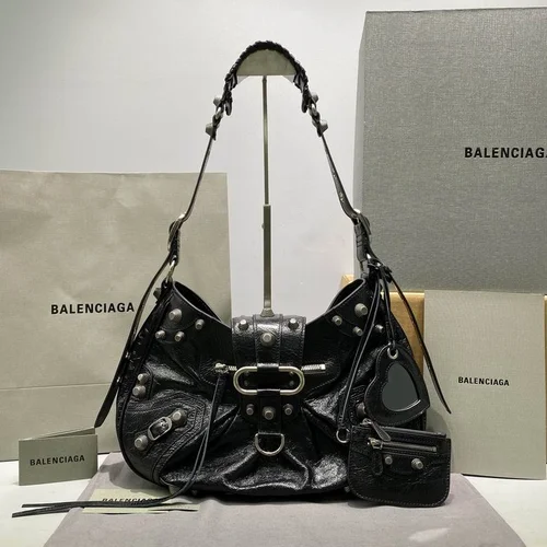 Balenciaga Le Cagole One Shoulder Bag Women Luxury Studded