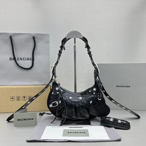 Balenciaga Le Cagole One Shoulder Bag Women Luxury Studded