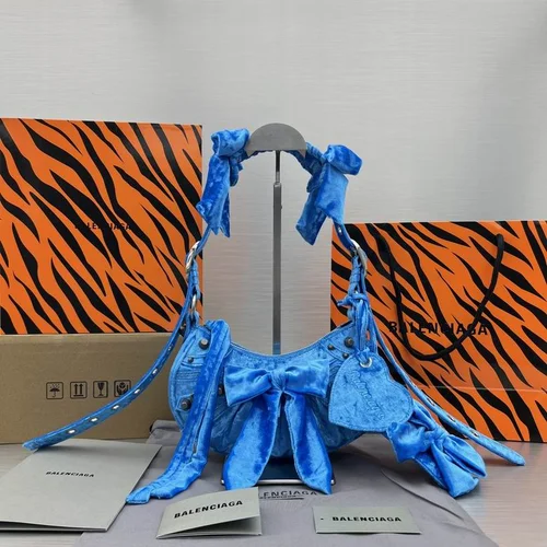 Balenciaga Le Cagole One Shoulder Bag Women Luxury Studded