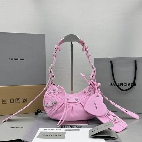 Balenciaga Le Cagole One Shoulder Bag Women Luxury Studded