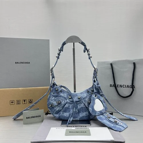 Balenciaga Le Cagole One Shoulder Bag Women Luxury Studded