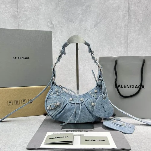 Balenciaga Le Cagole One Shoulder Bag Women Luxury Studded