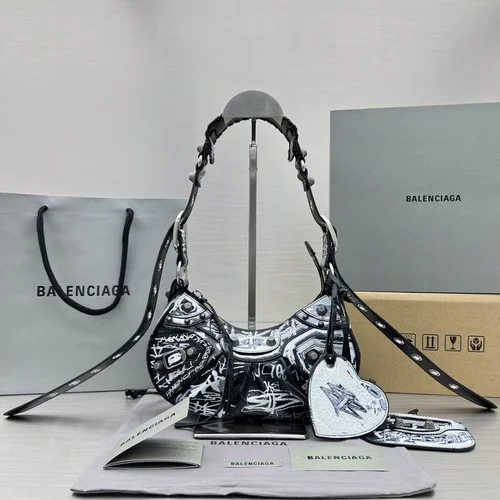 Balenciaga Le Cagole One Shoulder Bag Women Luxury Studded