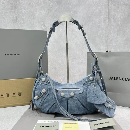 Balenciaga Le Cagole One Shoulder Bag Women Luxury Studded