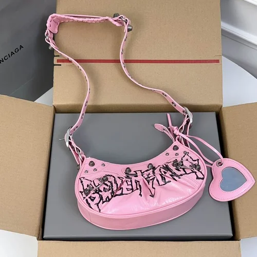 Balenciaga Le Cagole One Shoulder Bag Women Luxury Studded