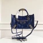 Balenciaga Le Cagole Medium Shoulder Bag Original Studded Leather