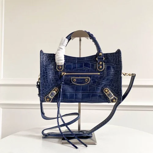 Balenciaga Le Cagole Medium Shoulder Bag Original Studded Leather