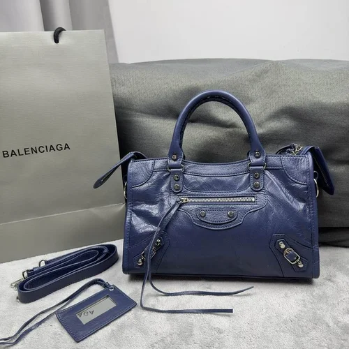 Balenciaga Le Cagole Medium Shoulder Bag Original Studded Leather