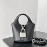Balenciaga Locker Large Tote Bag Women Luxury Canvas Leather