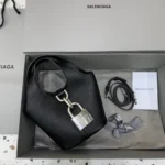 Balenciaga Locker Large Tote Bag Women Luxury Canvas Leather