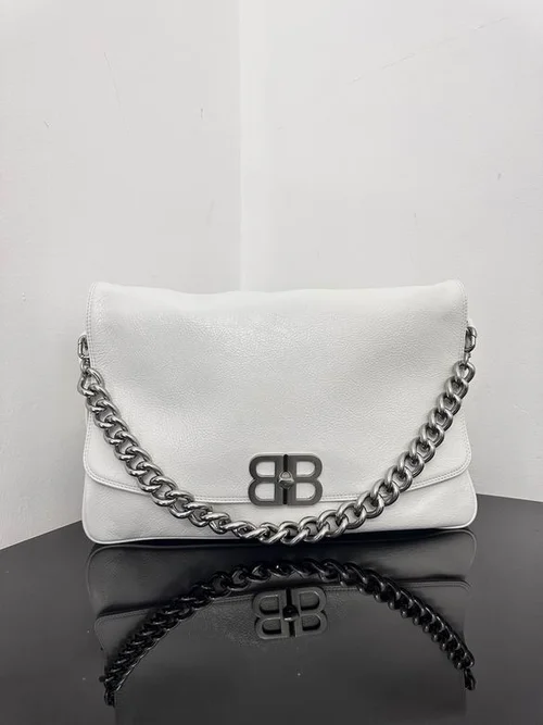 Balenciaga Soft Hourglass Bag Original Women Luxury Leather