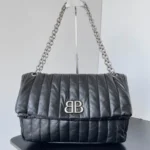 Balenciaga Soft Hourglass Bag Original Women Luxury Leather