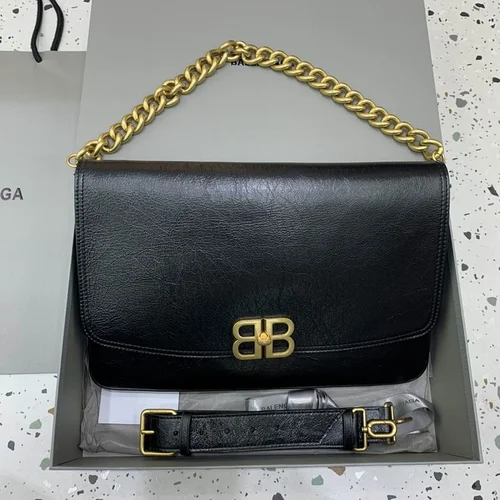 Balenciaga Soft Hourglass Bag Original Women Luxury Leather