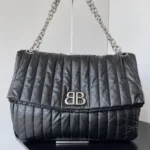 Balenciaga Soft Hourglass Bag Original Women Luxury Leather