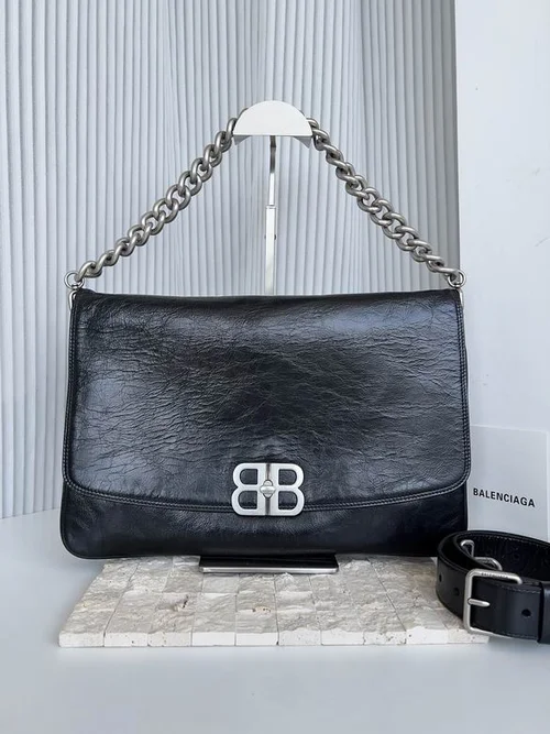 Balenciaga Soft Hourglass Bag Original Women Luxury Leather