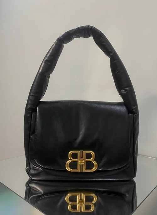 Balenciaga Soft Hourglass Bag Original Women Luxury Leather