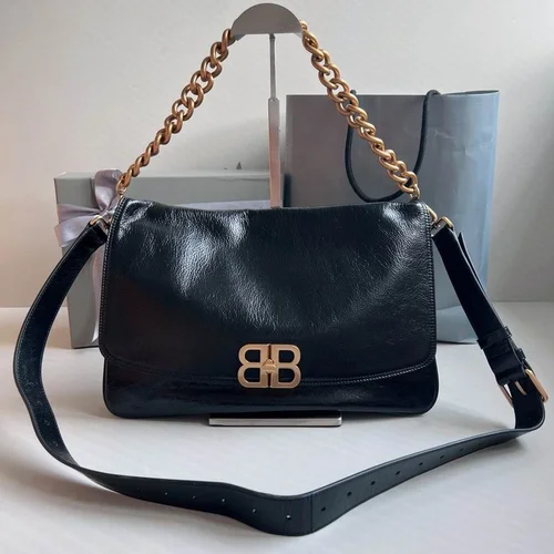 Balenciaga Soft Hourglass Bag Original Women Luxury Leather