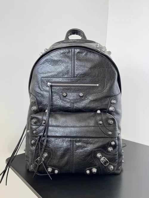 Balenciaga Authentic Leather Backpack Original Edition Luxury Bag