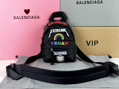 Balenciaga Authentic Leather Backpack Original Edition Luxury Bag