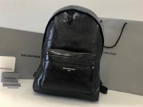 Balenciaga Authentic Leather Backpack Original Edition Luxury Bag