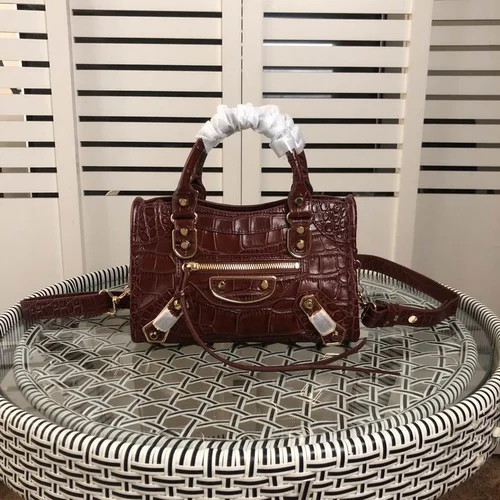 Balenciaga Original Women's Handbag Authentic Luxury Leather