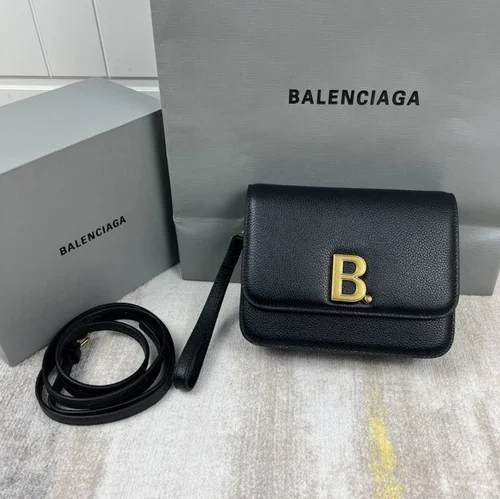 Balenciaga Everyday Messenger Bag Women Men Designer Leather