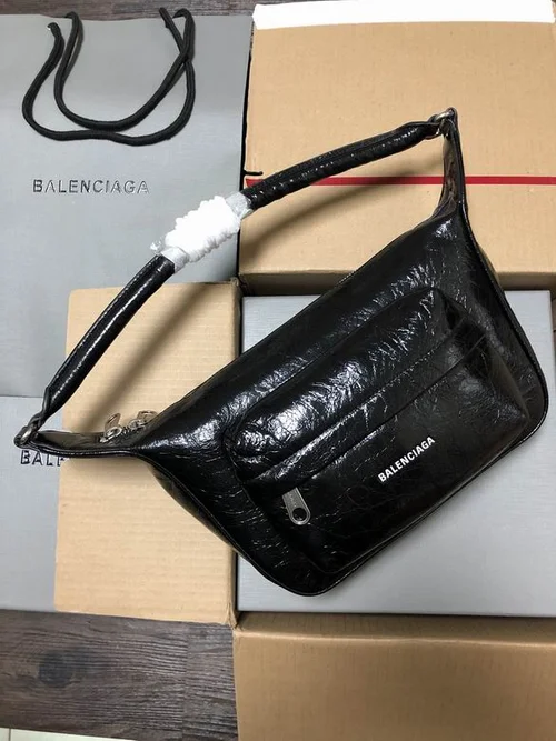 Balenciaga Original Waist Bag Authentic Leather Belt Bag