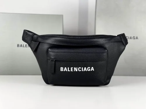 Balenciaga Original Waist Bag Authentic Leather Belt Bag