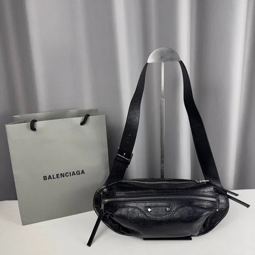 Balenciaga Original Waist Bag Authentic Leather Belt Bag