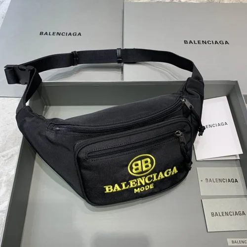 Balenciaga Original Waist Bag Authentic Leather Belt Bag