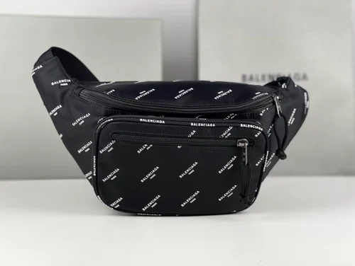 Balenciaga Original Waist Bag Authentic Leather Belt Bag