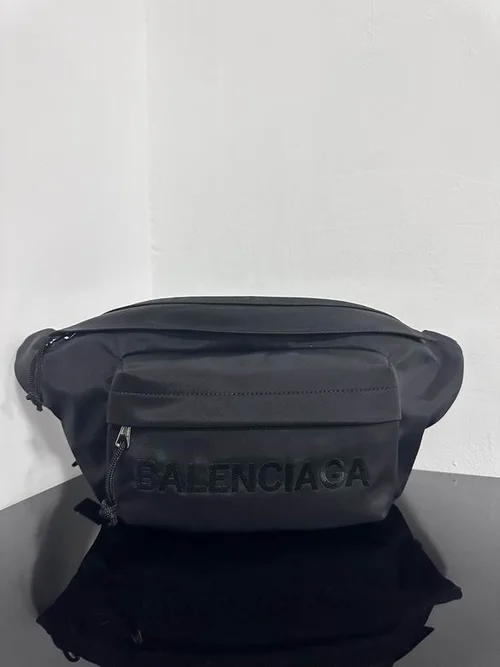 Balenciaga Original Waist Bag Authentic Leather Belt Bag