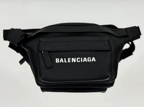 Balenciaga Original Waist Bag Authentic Leather Belt Bag