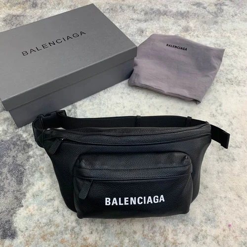 Balenciaga Original Waist Bag Authentic Leather Belt Bag