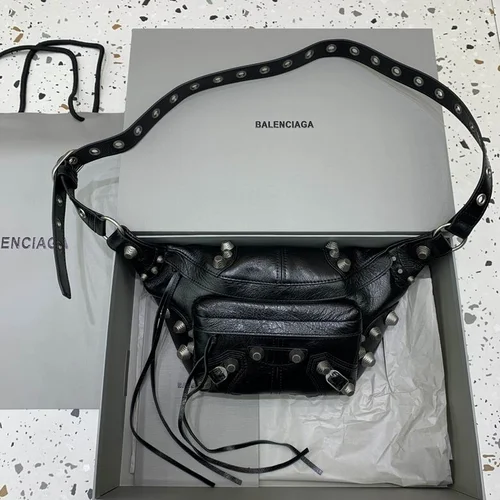 Balenciaga Original Waist Bag Authentic Leather Belt Bag