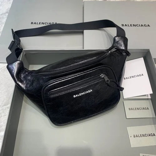 Balenciaga Original Waist Bag Authentic Leather Belt Bag
