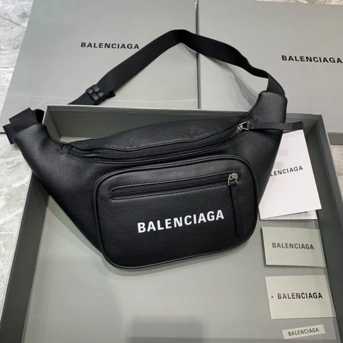 Balenciaga Original Waist Bag Authentic Leather Belt Bag