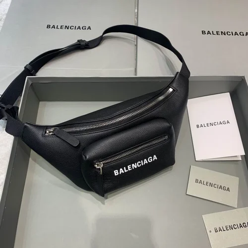 Balenciaga Original Waist Bag Authentic Leather Belt Bag
