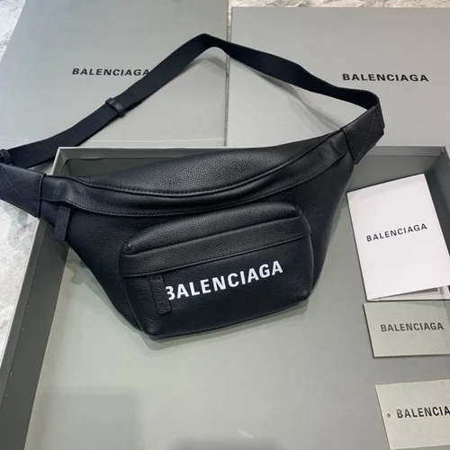 Balenciaga Original Waist Bag Authentic Leather Belt Bag