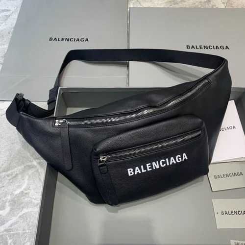 Balenciaga Original Waist Bag Authentic Leather Belt Bag