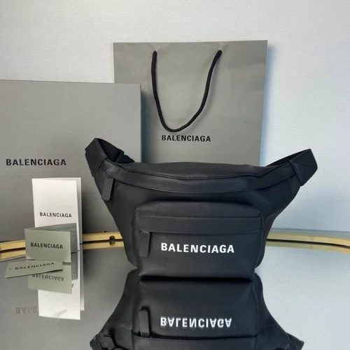 Balenciaga Original Waist Bag Authentic Leather Belt Bag