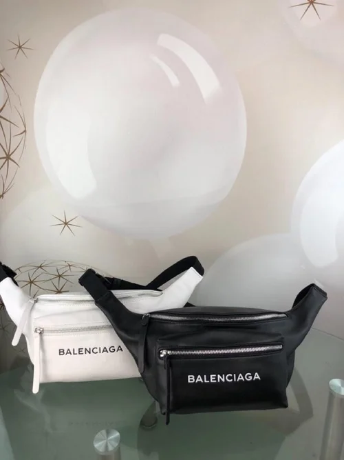 Balenciaga Original Waist Bag Authentic Leather Belt Bag