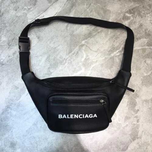 Balenciaga Original Waist Bag Authentic Leather Belt Bag